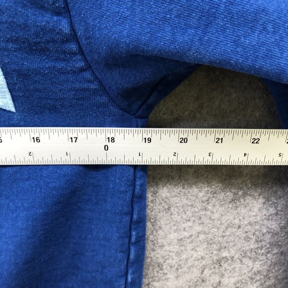 Rich Mom West Village Sweatshirt Womens Small S Blue Crewneck New York Pullover - Picture 8 of 8